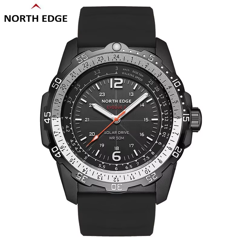 Lantern Paper Solar - Мужские цифровые военные часы NORTH EDGE