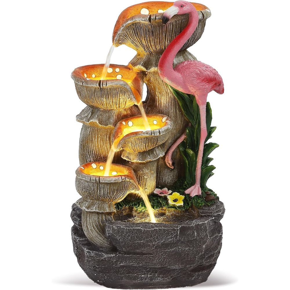 Lighting Decoration Stand - 5-ярусный садовый водопад с 5 светодиодными