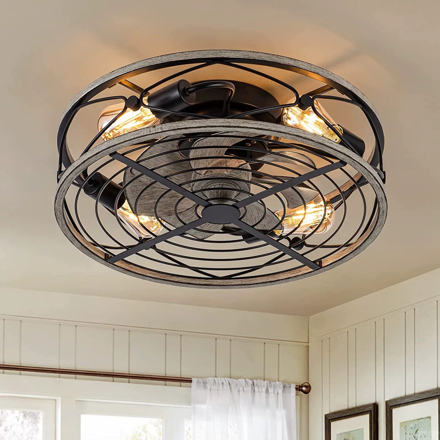 Decor Lighting Fans - Умный потолочный вентилятор, вентиляторы с подсветкой,