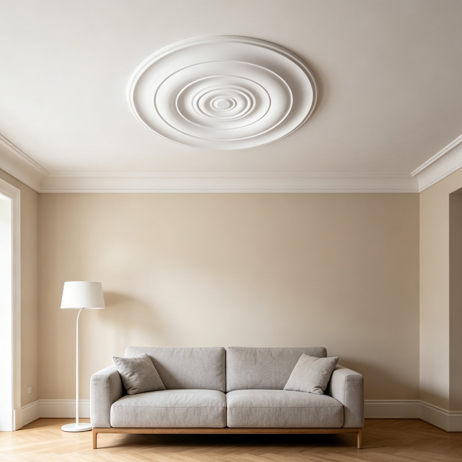 Lightings Decoration - Круглый потолочный медальон в европейском стиле,