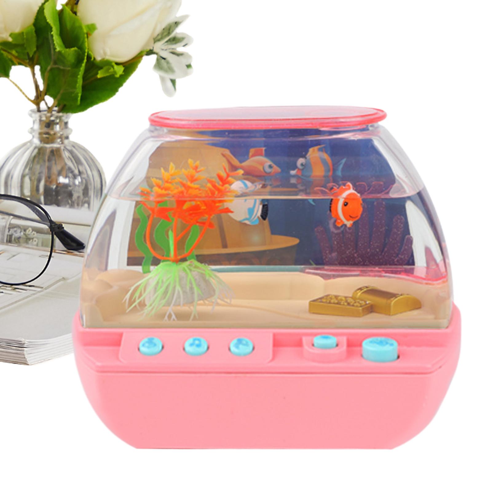 Lightings Decoration - Игрушечный аквариум для дома с музыкой
