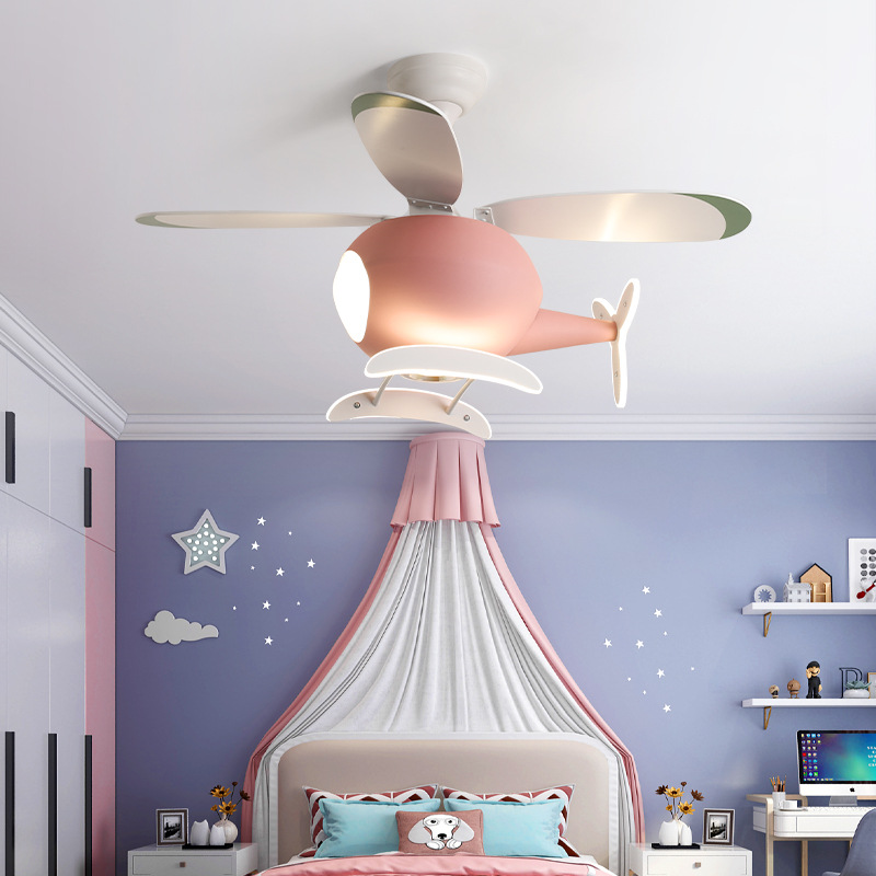 Lightings Decoration - Современный креативный потолочный вентилятор-светильник в виде