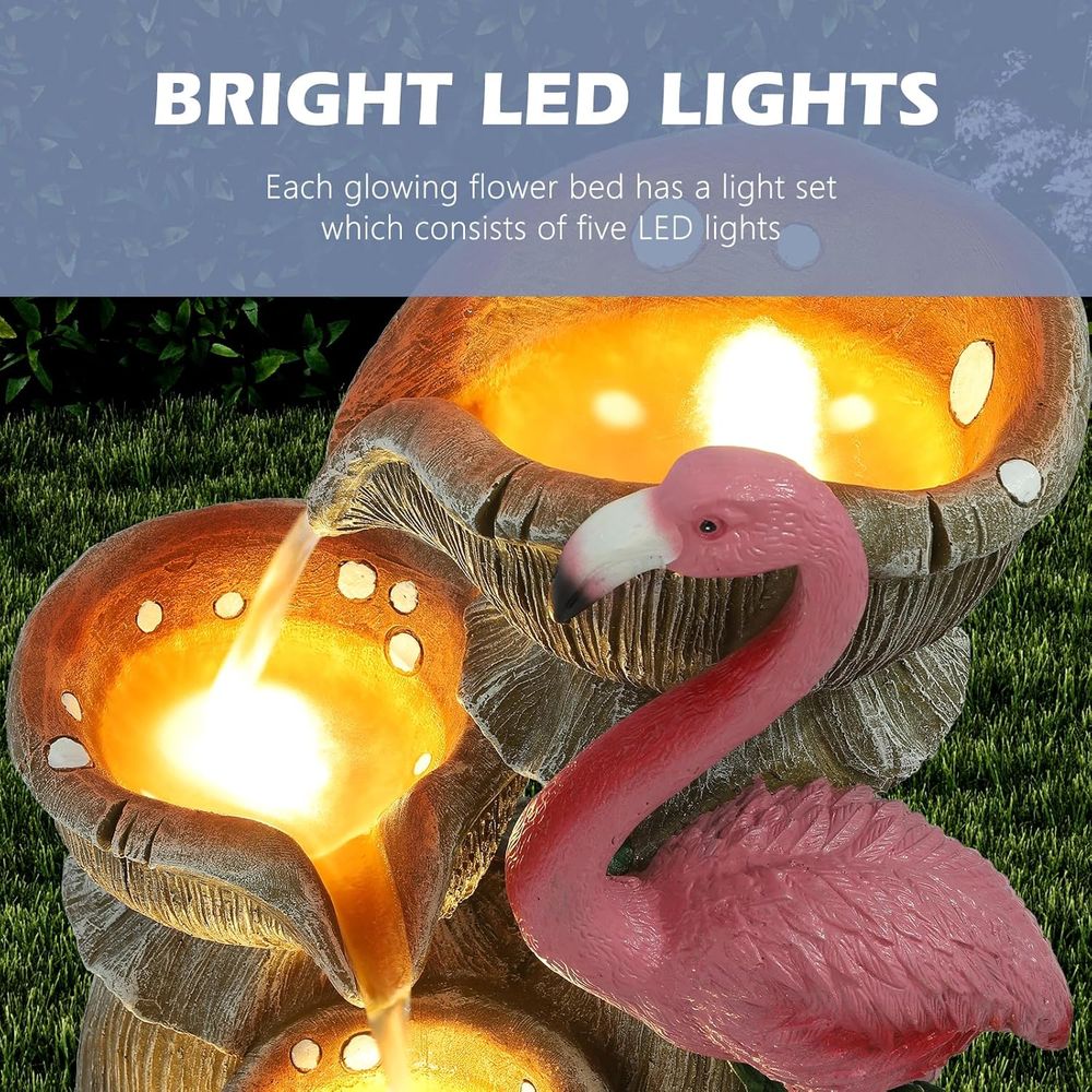 5-ярусный садовый водопад с 5  – обзор и цена Lighting Decoration Stand