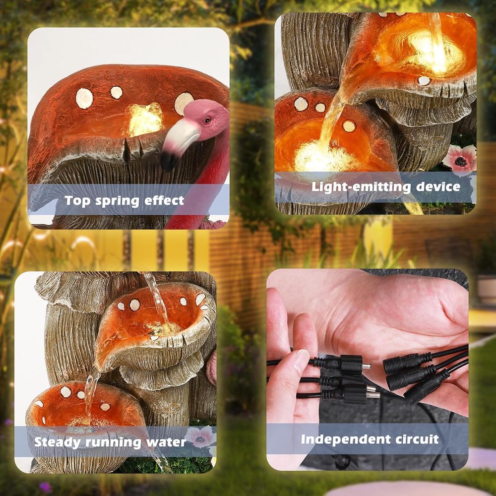 5-ярусный садовый водопад с 5  – обзор и цена Lighting Decoration Stand