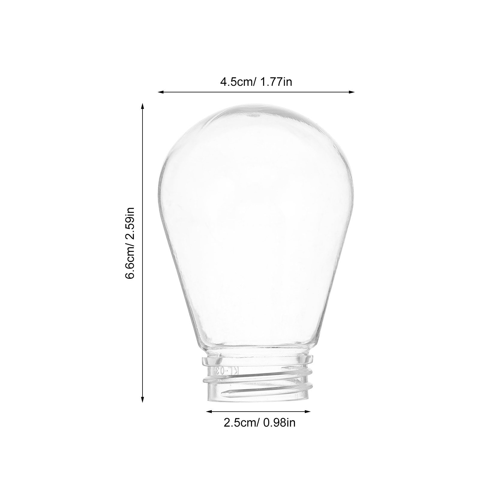 30 шт. прозрачных пластиковых  – обзор и цена Lighting Decoration Stand