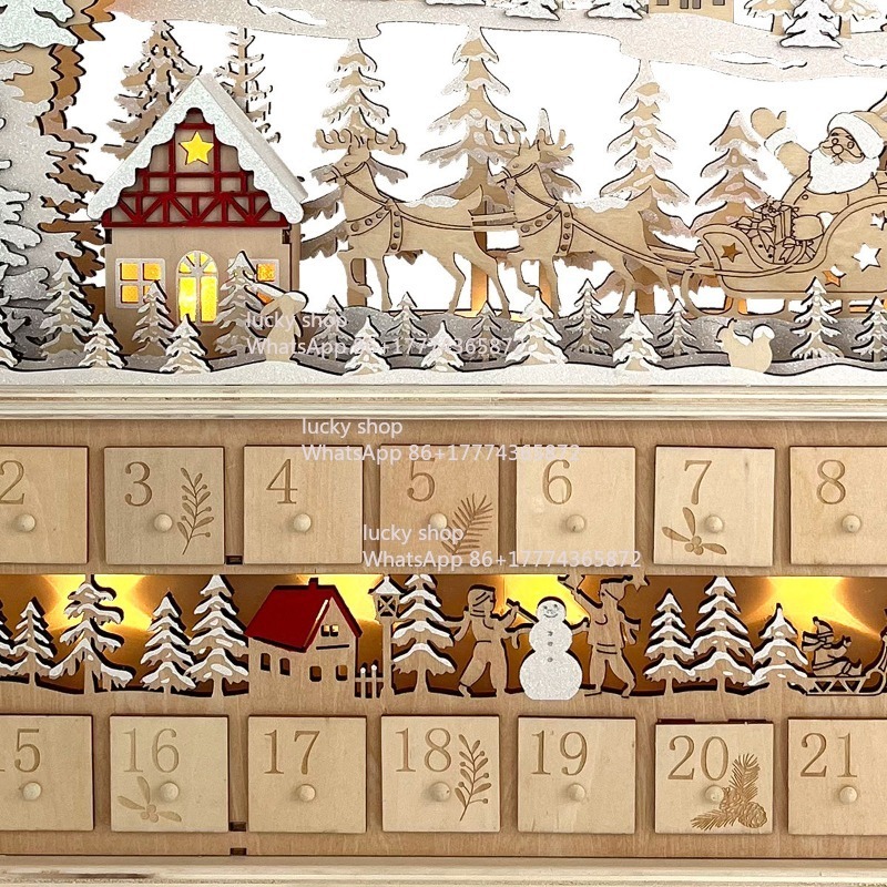 Рождественские деревянные лесн – обзор и цена Lighting Decor Woodbridge