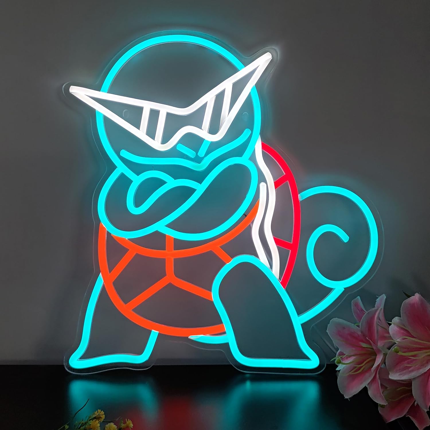 Неоновая LED-вывеска Pokemon S – обзор и цена Decor Lighting Fans