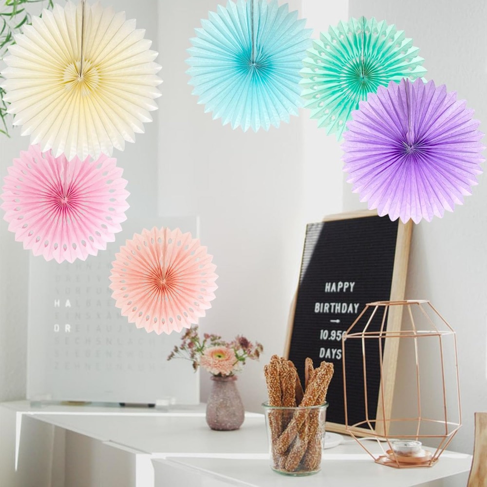 Пастельные радужные бумажные в – обзор и цена Decor Lighting Fans