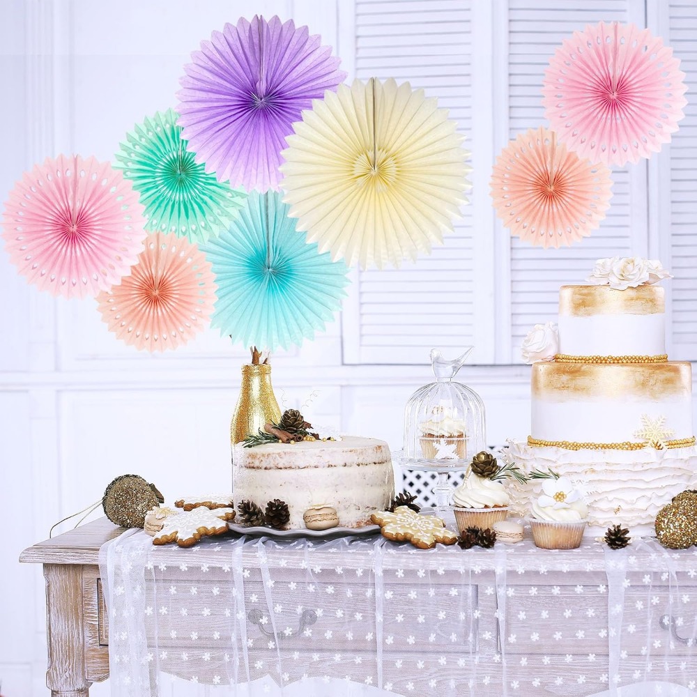 Пастельные радужные бумажные в – обзор и цена Decor Lighting Fans